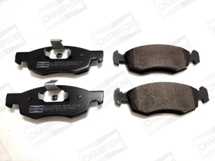 Колодки гальмівні дискові передні Renault Logan (07-) CHAMPION 573295CH