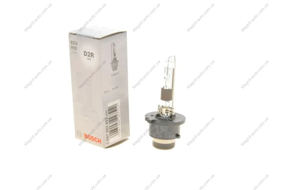 ЛАМПА D2R 35W P32D-3 ECO HID (КАРТОН 1 ШТ) (вир-во) BOSCH 1987302852 (фото 1)