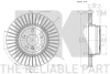Диск тормозной задний BMW X5 E70, X6 E71 04-14 NK 201590 (фото 3)