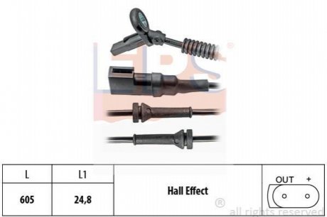 FORD Датчик ABS Transit Connect 1,8 02-. EPS 1.960.152