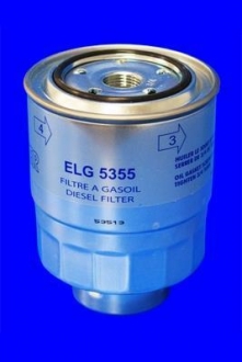 Фільтр палива (аналогWF8419/KC256D) MECAFILTER ELG5355