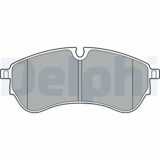 Гальмівні колодки, дискові Delphi LP3410