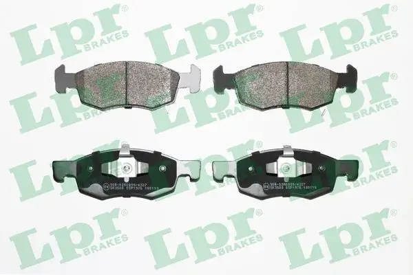 Комплект тормозных колодок из 4 шт. дисков LPR 05P1976 (фото 1)
