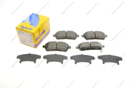 Комплект тормозных колодок (дисковых).) Metelli 22-0793-0