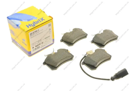Комплект тормозных колодок (дисковых).) Metelli 22-0100-3