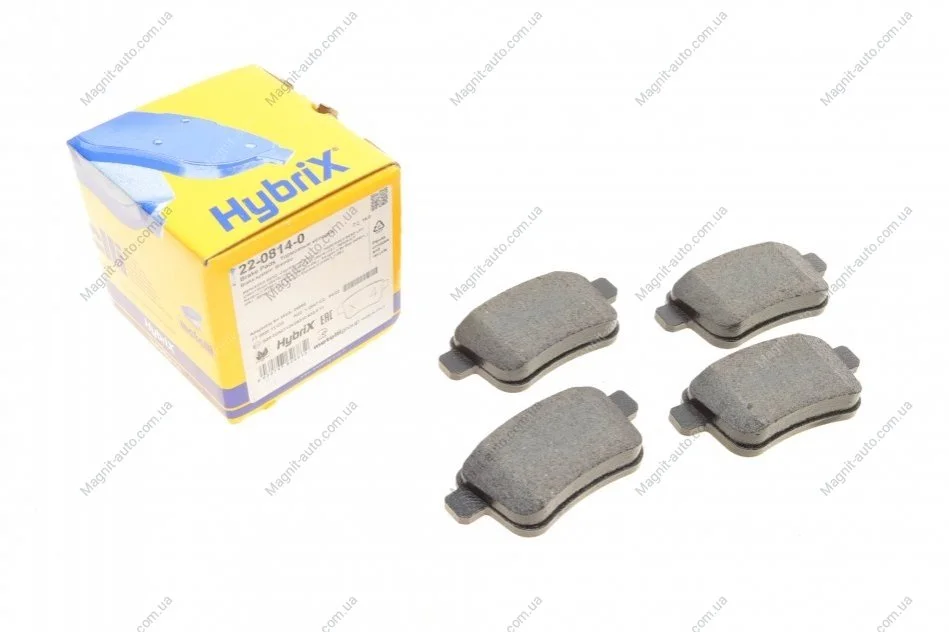 Комплект тормозных накладок, дисковый тормоз Metelli 22-0814-0 (фото 1)