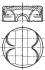 Поршень двигуна MAHLE / KNECHT 081 PI 00101 000