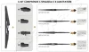 Щетка стеклоочистителя задняя (1x300) Citroen С4, Ford Mondeo, Kia Picanto, Toyota Yaris JAPANPARTS SS-X30R (фото 2)