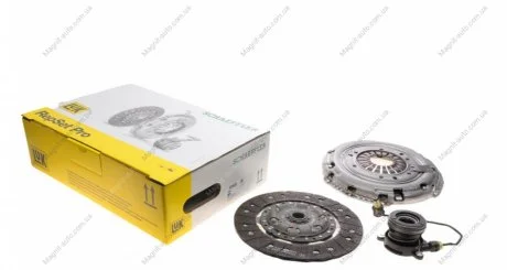 Комплект зчеплення FIAT LINEA 1,3D 06-, FIAT DOBLO 1,6-2,0D 10- (Вир-во LUK) LuK 624 3742 34