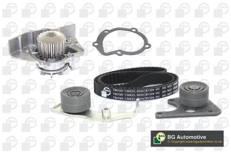 Комплект ГРМ (+ помпа) Scudo/Jumpy/Berlingo/Expert/Partner 1.8/1.9D (XUD) 94-06 BGA TB1402CPK