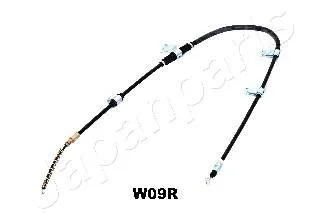 CHEVROLET Трос ручн.тормоза прав.Aveo 02- JAPANPARTS BC-W09R