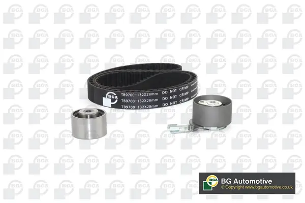 Комплект ГРМ Volvo C30/S40/S60/XC70/XC90 2.0/2.4 D (D5244/D5204) 01- BGA TB9700K (фото 1)
