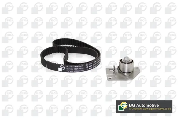 Комплект ГРМ Renault Laguna/Megane/Scenic 1.9 dCi 01- BGA TB7306K (фото 1)