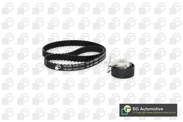 Комплект ГРМ Berlingo/Nemo/Bipper/Partner 1.1/1.4 96- BGA TB1400K (фото 1)