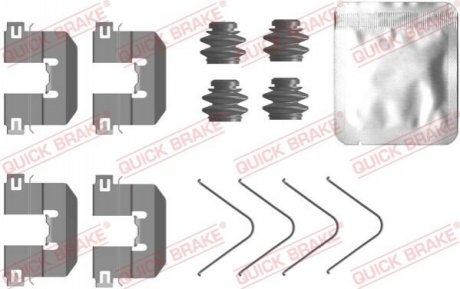 Монтажний компл.,гальм.колодки QUICK BRAKE 1090104