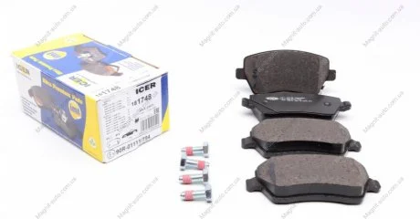 Колодки тормозные ICER 181748