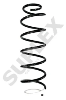 RENAULT Пружина задняя L=430mm Laguna II 01- (белый) SUPLEX 27133
