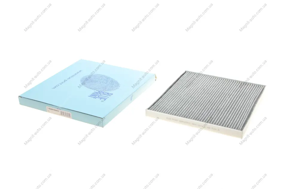Змінний елемент фільтра салону, вугільний. (Blue Print) BLUE PRINT ADBP250011 (фото 1)