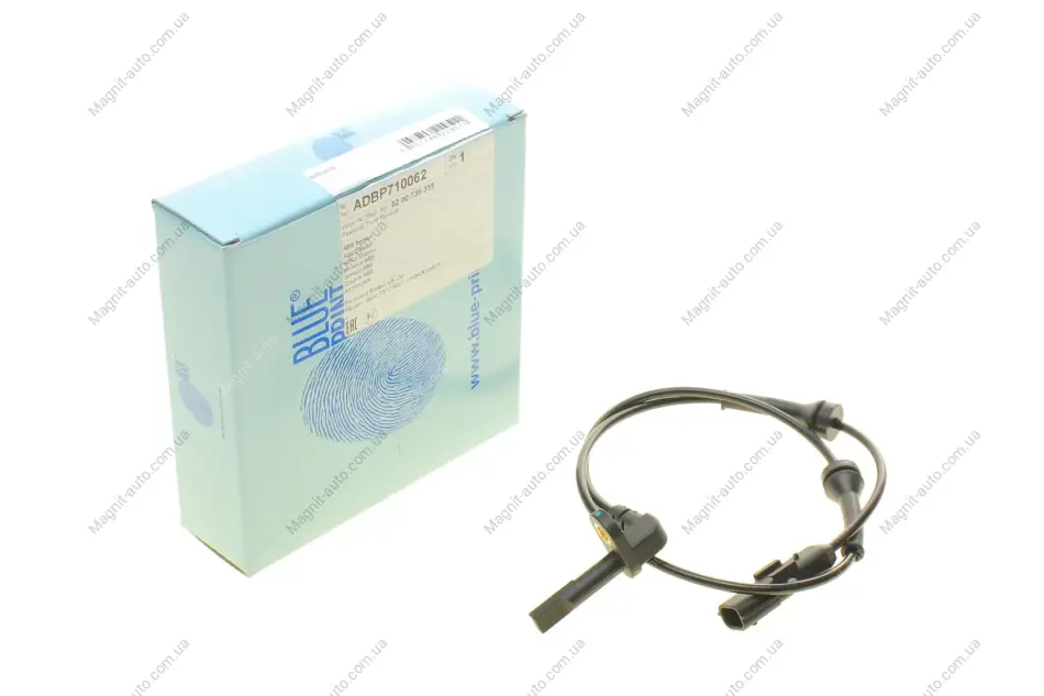 Датчик ABS задній Nissan, Opel, Renault (вир-во Blue Print) BLUE PRINT ADBP710062 (фото 1)