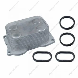 Масляный радиатор CITROEN C4, C4 GRAND PICASSO I, C4 I, C4 II, C4 PICASSO I, C5 II, C5 III, C8, DS4, DS5, JUMPY I, JUMPY II FIAT SCUDO, ULYSSE FORD C-MAX, C-MAX II 2.0/2.0D/2.0DH 10.99- FEBI BILSTEIN 107180