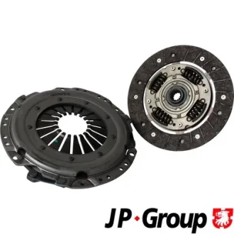 OPEL К-кт сцепления без выжимн.подшипн.Astra G/H,Combo Tour,Meriva,Vectra B/C,Zafira A/B 1.6/1.8,1.7TD 98- JP GROUP 1230407510