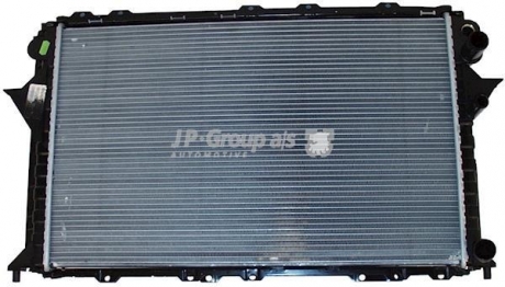 Радиатор охлаждения Audi 100 91-94,A6 1.8/2.5TDI 94-97 МКПП р-р 630х397х32 JP GROUP 1114204000
