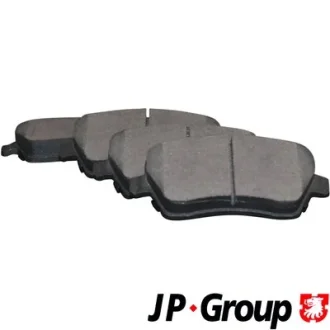 RENAULT Тормозные колодки передн.Duster,Logan MCV,Kangoo,Nissan JP GROUP 4363601910