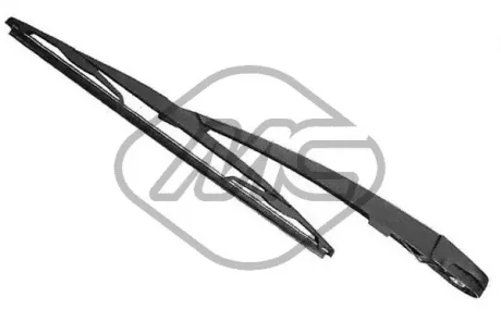 Щетка стеклоочистетеля с поводком задняя RENAULT SCENIC I (JA0/1, FA0) 2.0 16V RX4 (00-) 350мм Metalcaucho 68108