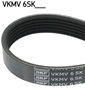 Ремень П-клиновой 6EPK873 (Elastic) CITROEN Jumper 2.2HDI SKF VKMV 6SK873