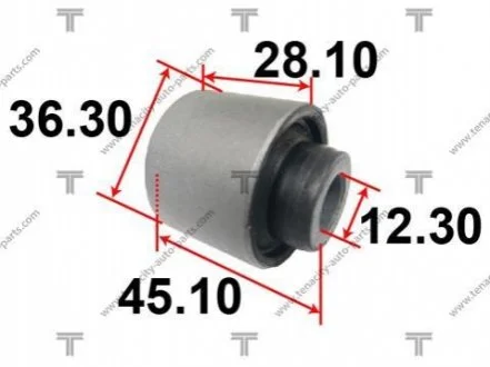 Сайлентблок рычага mitsubishi galant 2.4 94-97 TENACITY AAMMI1004