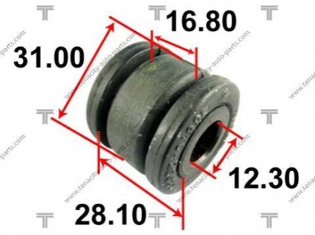 Втулка рейки рулевой toyota corona 1.6 92-96 TENACITY AAMTO1045 (фото 1)
