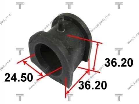 Втулка стабилизатора mitsubishi lancer 01-06 TENACITY ASBMI1006 (фото 1)