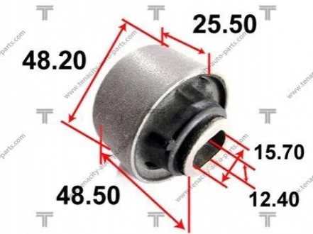 Сайлентблок рычага mazda protege 98-03 TENACITY AAMMA1008
