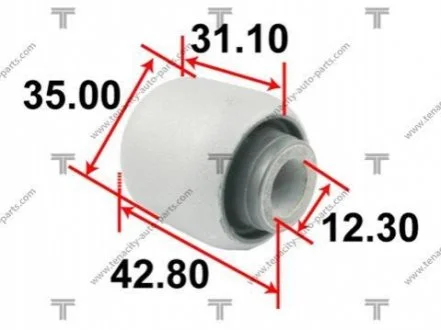 Сайлентблок рычага toyota wish 04-09 TENACITY AAMTO1117