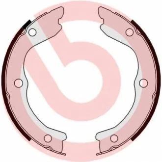 Колодки тормозные стояночного тормоза BREMBO S56543