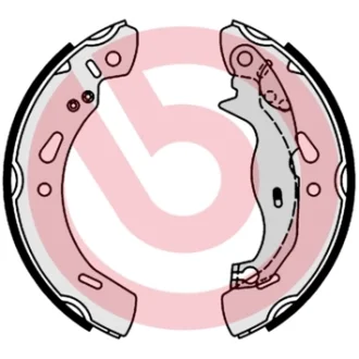 Гальмівні колодки барабанні Brembo BREMBO S24548