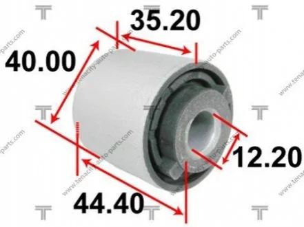 Сайлентблок рычага mazda 6 07-12 TENACITY AAMMA1038
