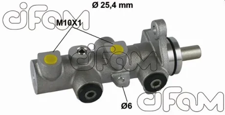 Головний гальмiвний цилiндр CIFAM 202-789