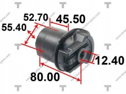 Сайлентблок рычага toyota (02-05) fun cargo TENACITY AAMTO1058