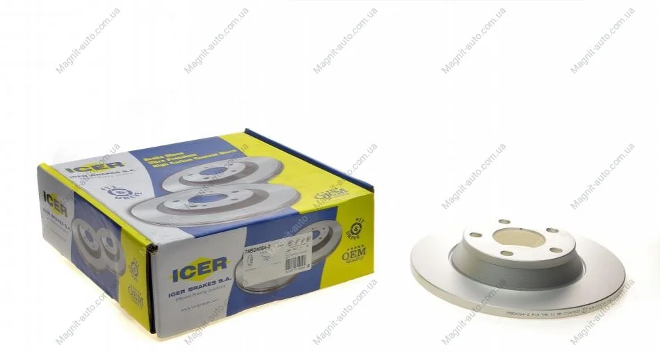 Диск тормозной ICER 78BD4064-2 (фото 1)