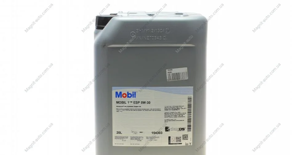 Масло моторное Mobil 1 ESP Formula 5W-30 (20 л) MOBIL 154303 (фото 1)