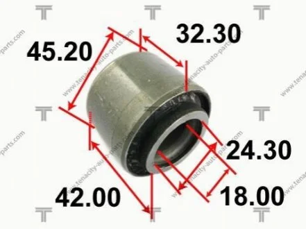 Сайлентблок рычага nissan fuga 04- TENACITY AAMNI1044