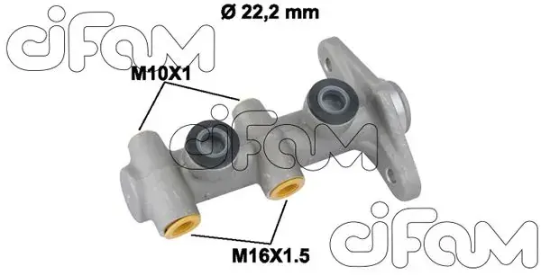 HYUNDAI Главный тормозной цилиндр ACCENT II 02-05 CIFAM 202-815 (фото 1)