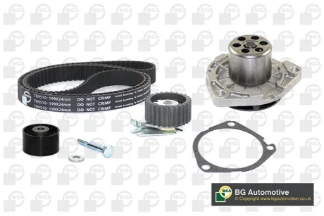 Комплект ГРМ + помпа Fiat Doblo/Ducato/Opel Astra/Combo/Zafira B 1.9-2.0 05- BGA TB9510CPK