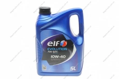 Масло моторное Evolution 700 STI 10W-40 (5 л) ELF 216667