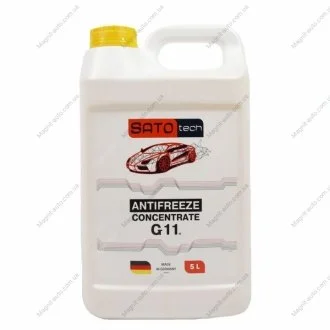 SATO Антифриз желтый (-80С) 5л. G11 SATO TECH G1105Y