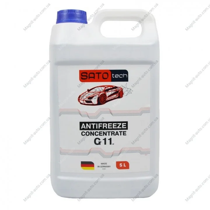 SATO Антифриз синій (-80С) 5л. G11 SATO TECH G1105B (фото 1)