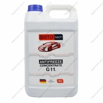 SATO Антифриз синий (-80С) 5л. G11 SATO TECH G1105B