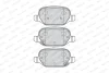 Комплект гальмівних колодок задній., FIAT 500, 500 C, PANDA 0.9/1.3D/1.4 10.07- FERODO FDB4464 (фото 2)