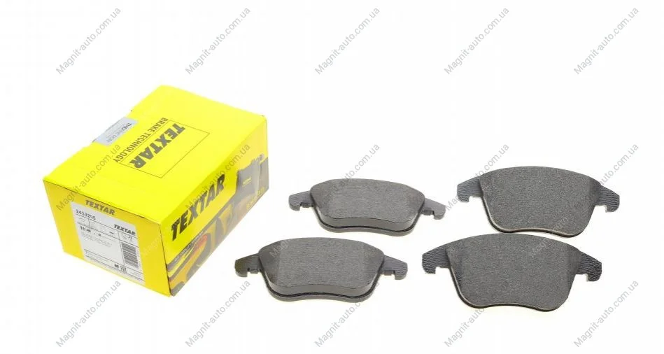 Колодки гальмівні FORD Mondeo "F "14>> TEXTAR 2433205 (фото 1)